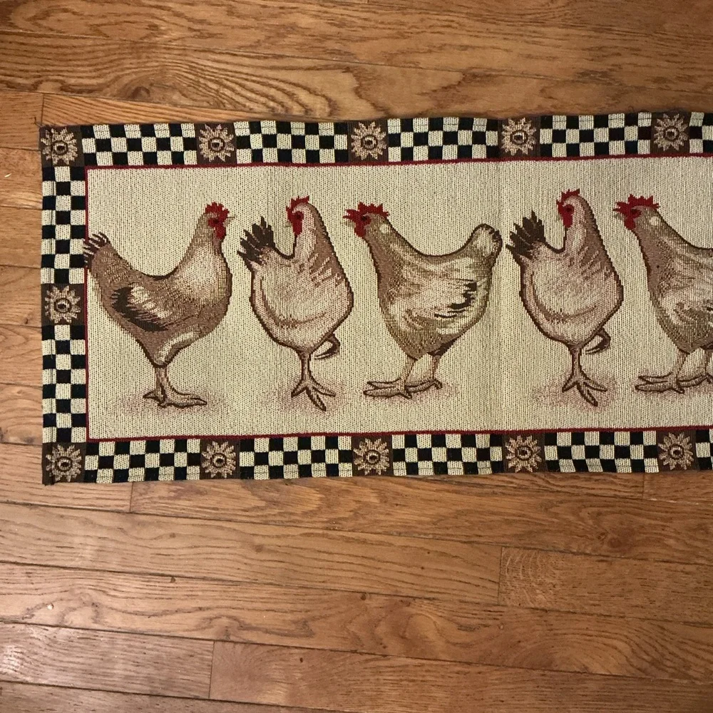Farmhouse Chicken Tapestry‎